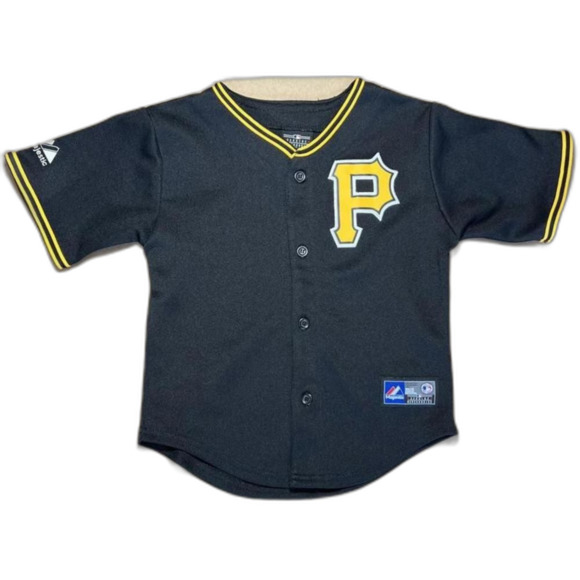 MLB Other - EUC size 4 Pittsburgh Pirates Team Jersey Official MLB Apparel 044